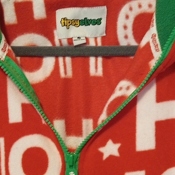 Tipsy Elves Women's Small fleece Onesie Jumpsuit - Picture 5 of 10